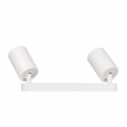 Светильник PDL-R под лампу 2xGU10 макс. 2х15Вт WH 230В IP20 JazzWay 5049321 5049321