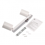 Светильник PDL-R под лампу 2xGU10 макс. 2х15Вт WH 230В IP20 JazzWay 5049321 5049321