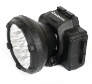 Фонарь налобный аккумуляторный LED 5363 (220В 9LED 2 режима; черн.) Ultraflash 11257 11257