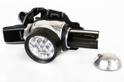 Фонарь налобный LED 5351 (7LED 3 режима; 3хR03 метал.) Ultraflash 10260 10260