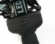 Фонарь налобный LED 5354 (1Вт LED ZOOM 3 режима; 3хR03 сер.) Ultraflash 11549 11549