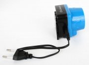 Фонарь налобный аккумуляторный LED 5374 (220В LED 1 режим; голуб.) Ultraflash 12427 12427