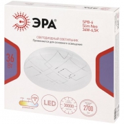 Светильник светодиодный Классик SPB-6 WH 36W-6.5K Slim Neo 36Вт 6500К IP20 2700лм без ДУ Эра Б0071152 Б0071152
