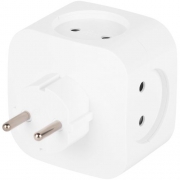 Разветвитель 4-м SP-4-3USBAC-W + 3 USB A+C со шторками 10А бел. Эра Б0069083 Б0069083