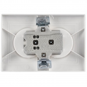 Розетка 2-м СП Кварта 10А IP20 без заземл. бел. ИЭК ERK23-K01-10-DM ERK23-K01-10-DM