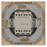 Выключатель 3-кл. СП КВАРТА 10А IP20 крем. ИЭК EVK30-K33-10-DM EVK30-K33-10-DM