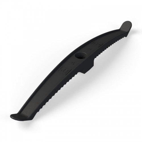 Держатель кабеля двусторонний для прямого монтажа (уп.20шт) черн. Промрукав PR13.0383 PR13.0383