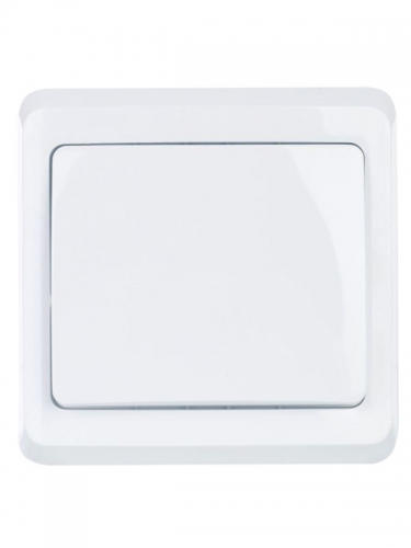 Выключатель 1-кл. СП Вега 10А IP20 ВС10-1-0-ВБ бел. IEK EVV10-K01-10-DM EVV10-K01-10-DM