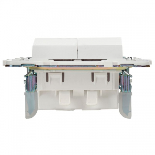 Выключатель 2-кл. SKANDY 10А SK-V04W арктич. бел. IEK SK-V20-0-10-K01 SK-V20-0-10-K01