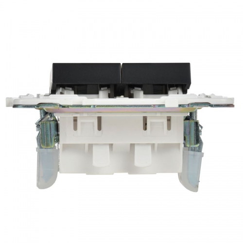 Выключатель проходной 2-кл. SKANDY 10А SK-V10Bl с индикацией черн. IEK SK-V22-1-10-K02 SK-V22-1-10-K02