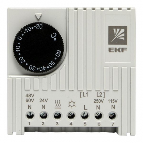 Термостат NO/NC (охлаждение/обогрев) на DIN-рейку 5-10А 230В IP20 PROxima EKF thermo-no-nc-din thermo-no-nc-din