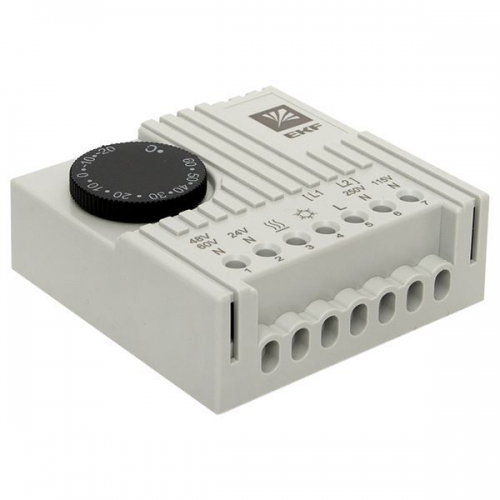 Термостат NO/NC (охлаждение/обогрев) на DIN-рейку 5-10А 230В IP20 PROxima EKF thermo-no-nc-din thermo-no-nc-din