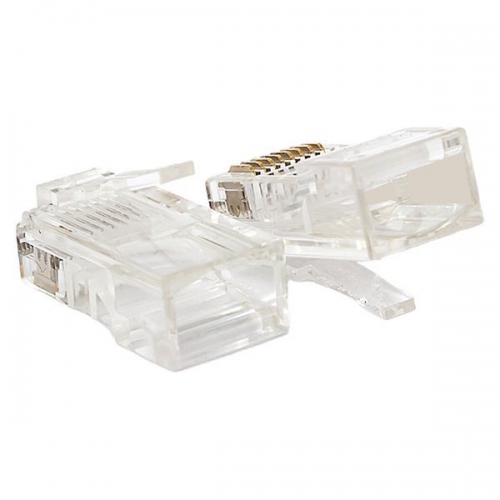 Коннектор RJ-45 TERACOM неэкранированный 8P8C Cat.5E универсальный (уп.10шт) EKF TRC-PLUG-5EUTP-10 TRC-PLUG-5EUTP-10