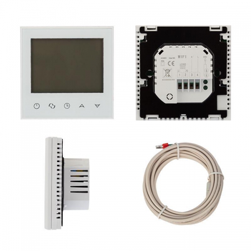 Терморегулятор с сенсорными кнопками R150 Wi-Fi бел. Rexant 51-0590 51-0590