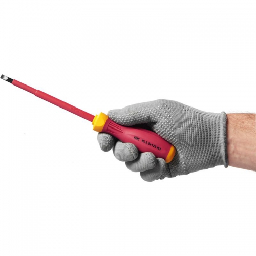 Отвертка диэлектрическая шлицевая SL5.5х125 K3 1000В ARMA2L 3 IEK A2L3-SC30-K3-SL-55-125 A2L3-SC30-K3-SL-55-125