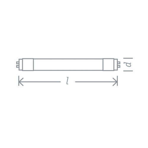 Лампа люминесцентная 94 102 NTL-T4-12-840-G5 12Вт T4 4200К G5 Navigator 94102 94102