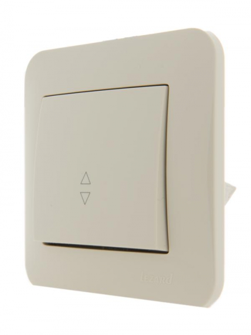 Механизм переключателя проходного 1-кл. 1п СП Karina 10А IP20 крем. LEZARD 707-0388-105 707-0388-105