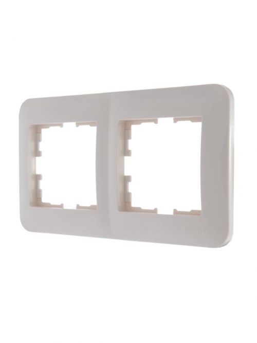 Рамка 2-м Karina Life горизонт. крем. LEZARD 708-0300-147 708-0300-147