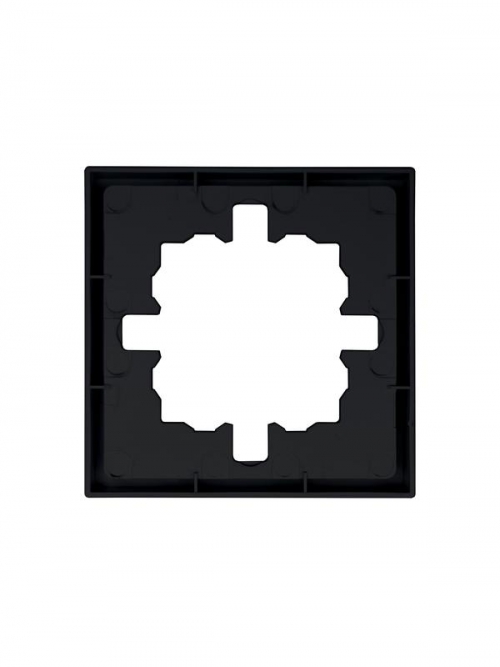 Рамка 1-мест. горизонт. ZIMA черн. бархат LEZARD 704-4200-146 704-4200-146