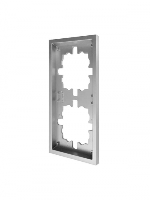 Рамка 2-мест. горизонт. ZIMA сер. матов. LEZARD 704-7400-147 704-7400-147