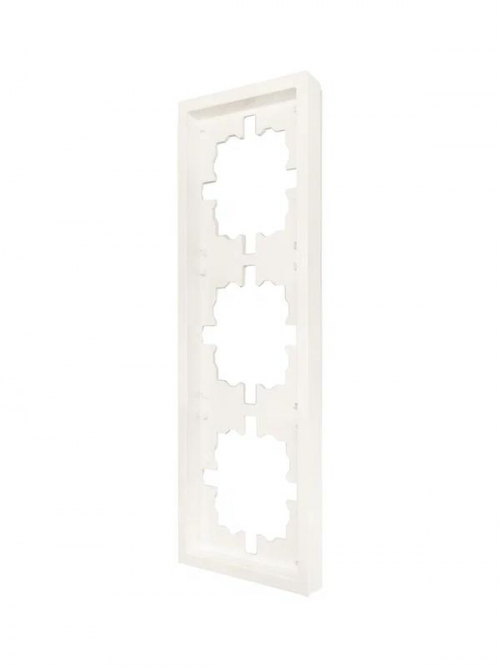 Рамка 3-мест. горизонт. ZIMA слон. кость LEZARD 704-9000-148 704-9000-148