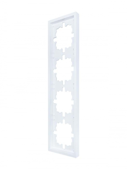 Рамка 4-мест. горизонт. ZIMA бел. LEZARD 704-0200-149 704-0200-149