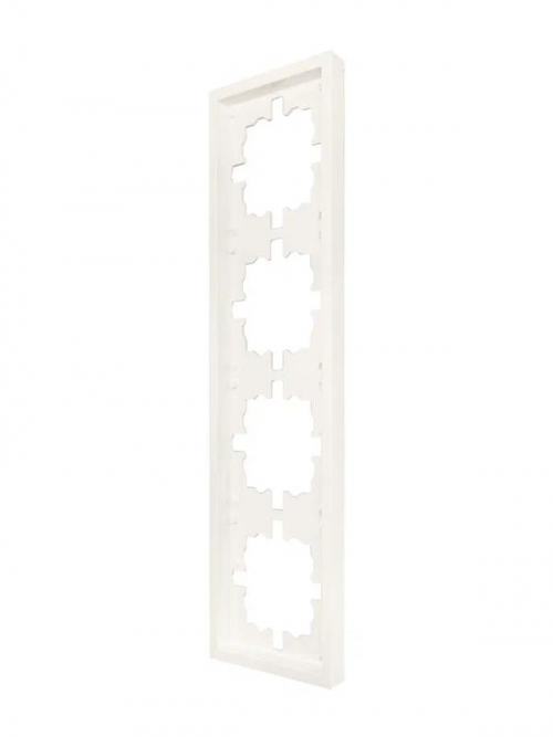 Рамка 4-мест. горизонт. ZIMA слон. кость LEZARD 704-9000-149 704-9000-149