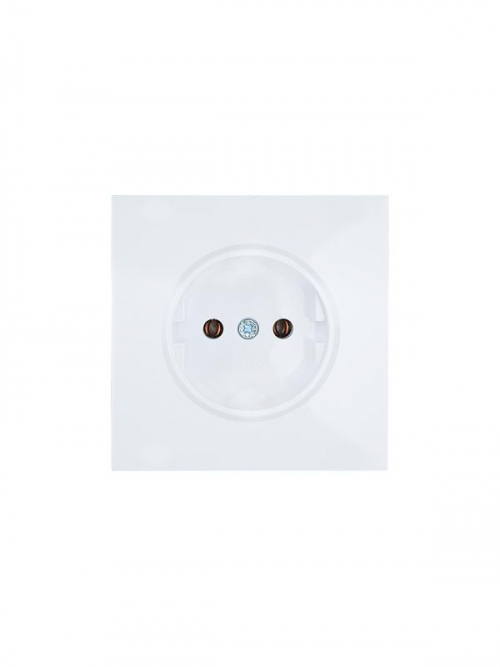 Розетка 1 мест. б/з СП ZIMA IP20 16А ПБТ безвинт. зажим бел. LEZARD 704-0288-121BQC 704-0288-121BQC