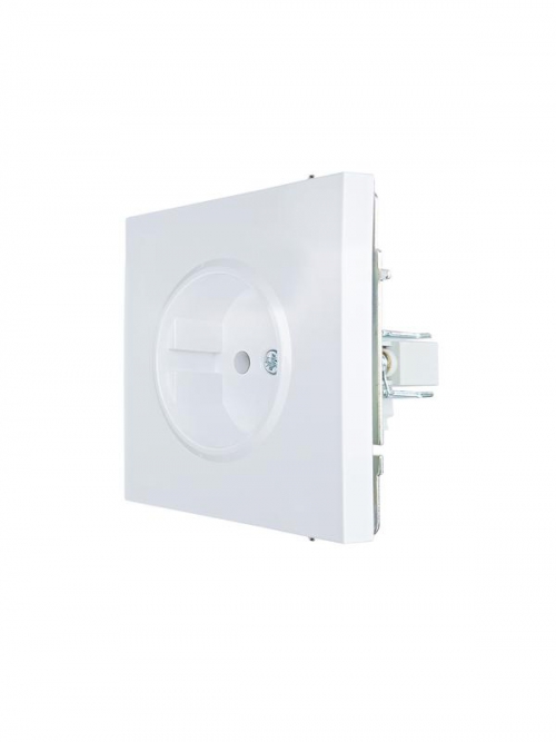 Розетка 1 мест. б/з СП ZIMA IP20 16А ПБТ безвинт. зажим бел. LEZARD 704-0288-121BQC 704-0288-121BQC