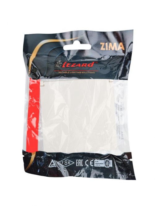 Розетка 1-мест. с/з с крышкой ПБТ СП ZIMA IP20 16А безвинт. зажим слон. кость LEZARD 704-9088-123BQC 704-9088-123BQC