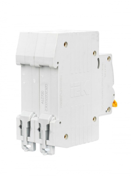 Выключатель автоматический модульный 2п C 20А 4.5кА ВА47-29 ИЭК MVA20-2-020-C MVA20-2-020-C