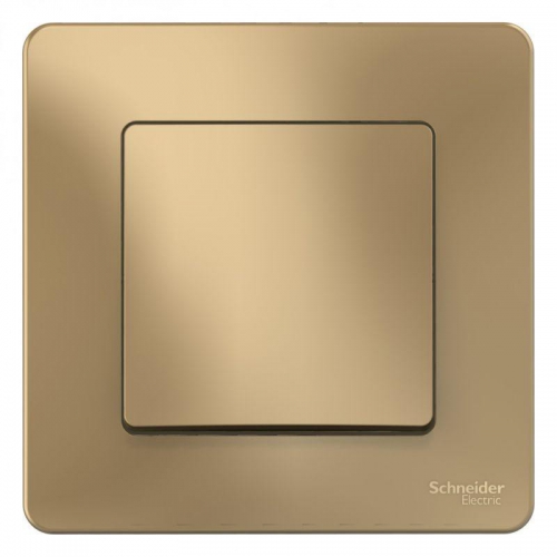 Выключатель 1-кл. СП Blanca 10А IP20 (сх. 1) 250В титан SE BLNVS010104 BLNVS010104