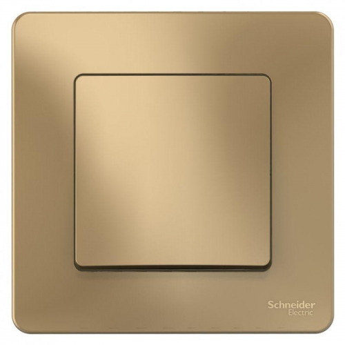 Переключатель проходной 1-кл. СП Blanca 10А IP20 (сх. 6) 250В титан SE BLNVS010604 BLNVS010604