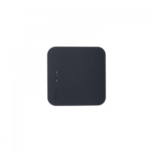 Выключатель 1-кл. ОП Blanca 10А IP20 (сх. 1) 250В с подсветкой с изолир. пластиной антрацит SE BLNVA101116 BLNVA101116