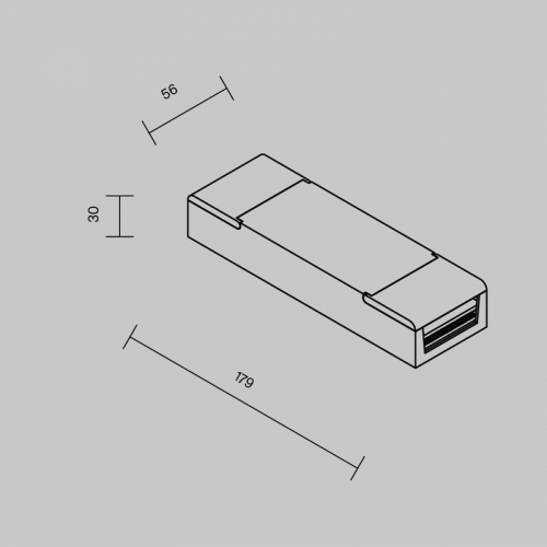Контроллер Wi-Fi для светодиодной ленты RGB MIX 12-48В Maytoni 742002 742002