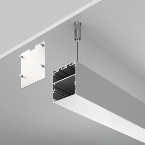 Профиль алюминиевый накладной-подвесной 50х50 Maytoni ALM-5050-S-2M ALM-5050-S-2M