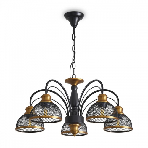 Светильник Caz 5х60Вт E27 IP20 подвесной Freya FR5527PL-05BBZ FR5527PL-05BBZ