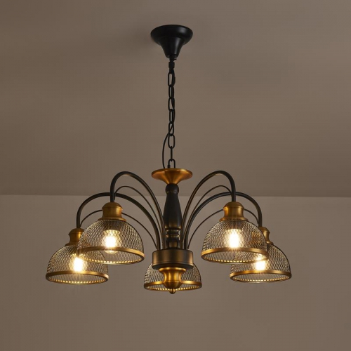 Светильник Caz 5х60Вт E27 IP20 подвесной Freya FR5527PL-05BBZ FR5527PL-05BBZ