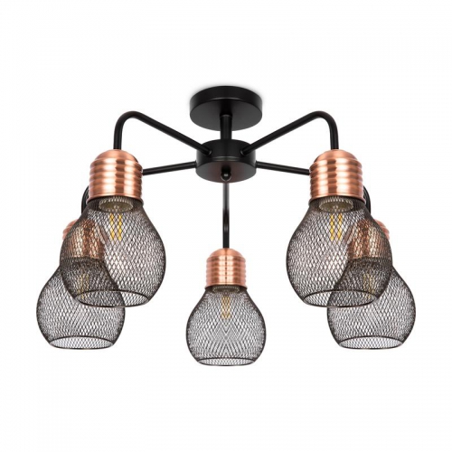 Светильник Agata 60Вт E27х5 IP20 потолочн. Freya FR4011CL-05BBS FR4011CL-05BBS