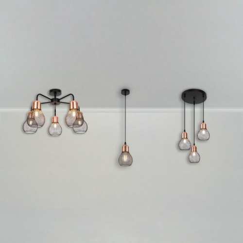 Светильник Agata 60Вт E27х5 IP20 потолочн. Freya FR4011CL-05BBS FR4011CL-05BBS