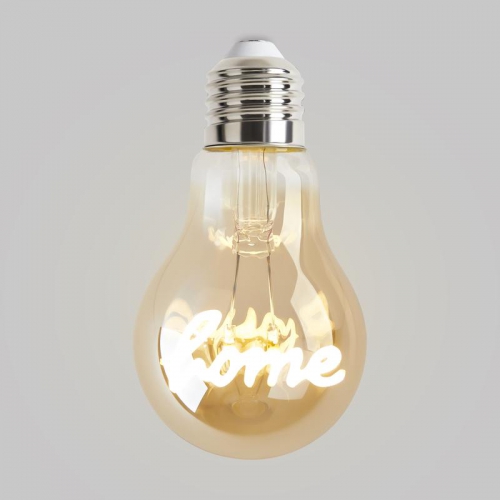 Лампа светодиодная филаментная Loft 271 A60 3Вт 2400К E27 Voltega 8581 8581