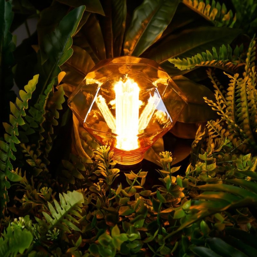 Лампа светодиодная филаментная Loft 271 D125LE 4Вт 1800К E27 Voltega 8562 8562