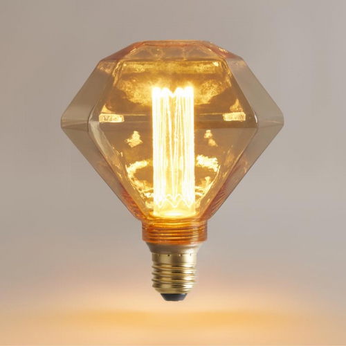 Лампа светодиодная филаментная Loft 271 D125LE 4Вт 1800К E27 Voltega 8562 8562