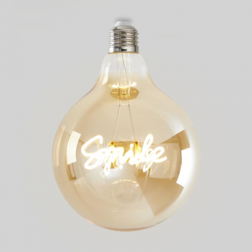 Лампа светодиодная филаментная Loft 271 G125 4Вт 2500К E27 Voltega 8553 8553