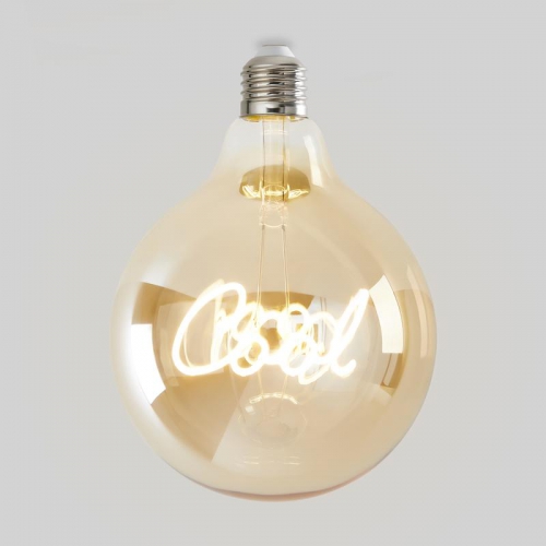 Лампа светодиодная филаментная Loft 271 G125 4Вт 2500К E27 Voltega 8554 8554