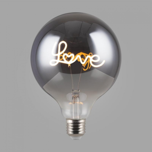 Лампа светодиодная филаментная Loft 271 G125 4Вт 3000К E27 Voltega 8523 8523