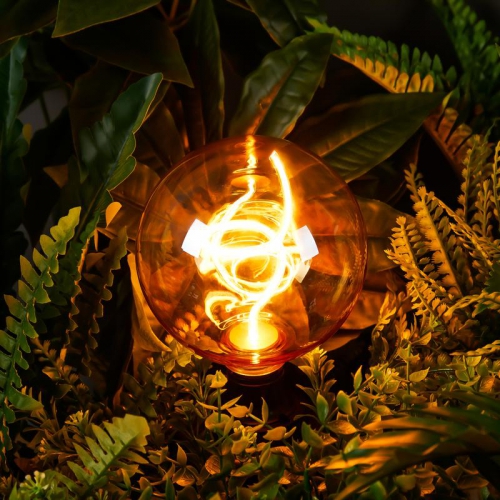 Лампа светодиодная филаментная Loft 271 G125 5Вт 1800К E27 DIM Voltega 8558 8558