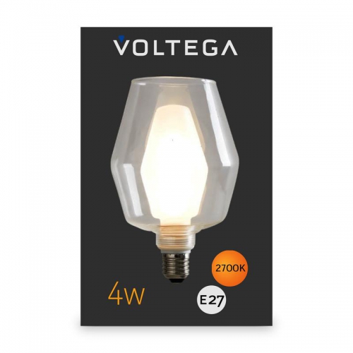 Лампа светодиодная филаментная Loft 271 G1254Вт 2700К E27 DIM Voltega 8547 8547