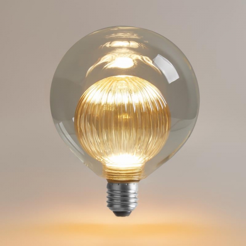 Лампа светодиодная филаментная Loft 271 G125G8027 4Вт 3000К E27 Voltega 8572 8572