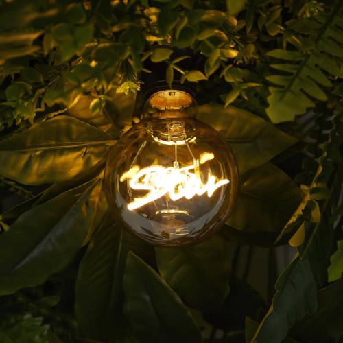 Лампа светодиодная филаментная Loft 271 G80 3Вт 2400К E27 Voltega 8583 8583